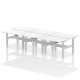 Rayleigh Back-to-Back 6 Person Height Adjustable Bench Desk